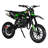 Kids Motorcycle, 49Cc 2-Stroke Gas Powered Motorcycle With Off-Rode Tire (Green)