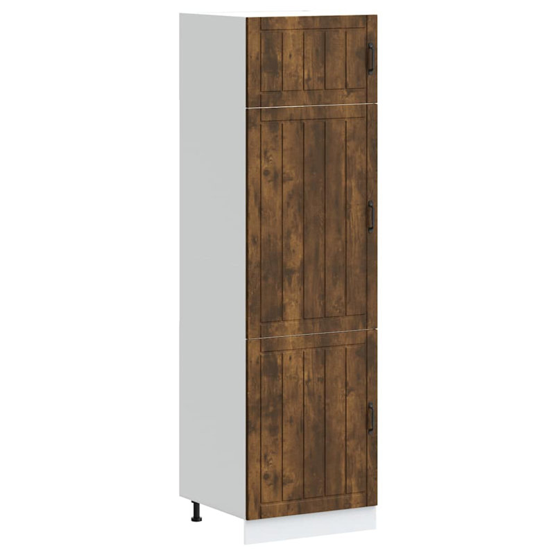 Kitchen Cupboard Lucca Engineered Wood, Smoked Oak