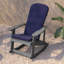 Chaises Adirondack berçantes d'intérieur / extérieur avec coussins-763418323