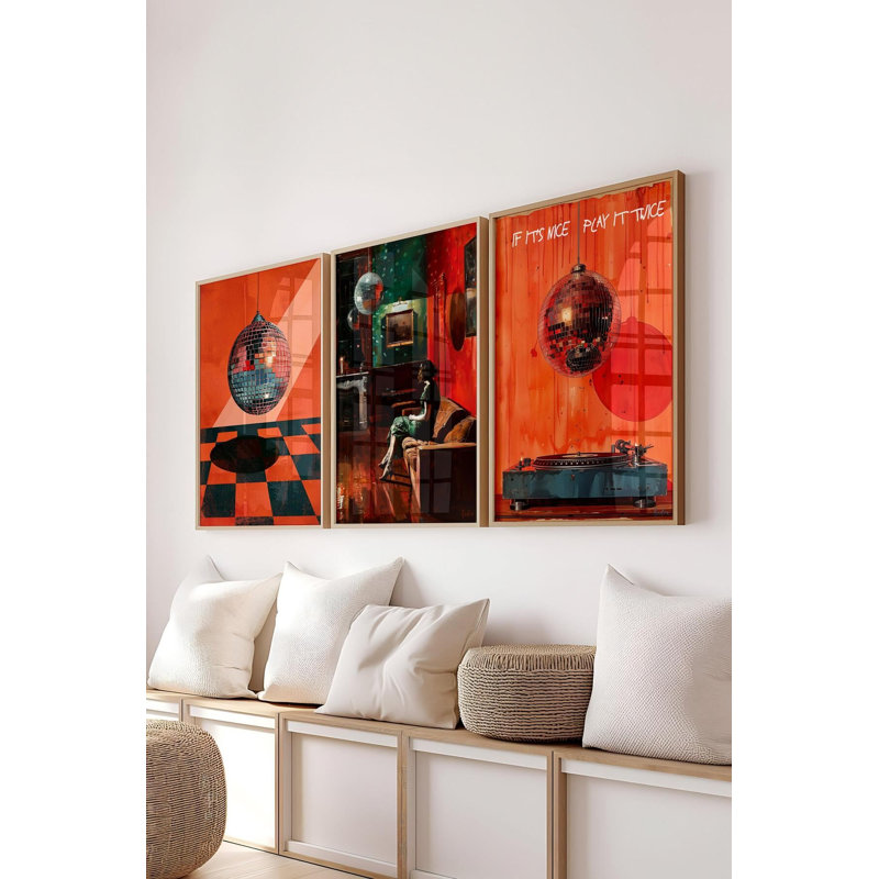 Ensemble de peinture décorative (3 pièces)
