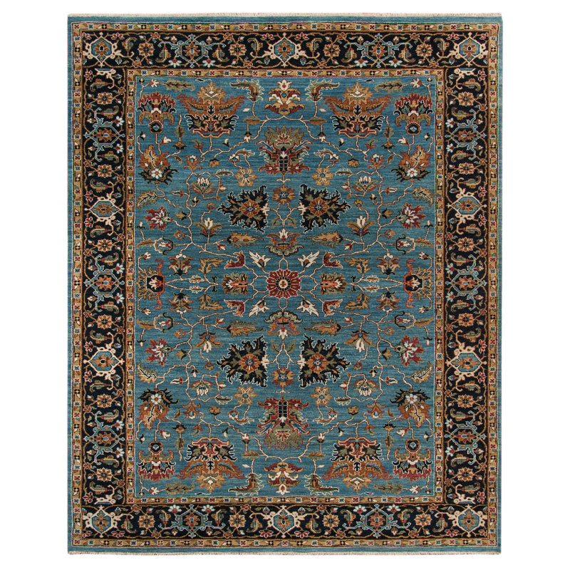 Antiquity Wool Area Rug, Rectangle 9' x 12'