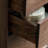 Classic black walnut bookcase