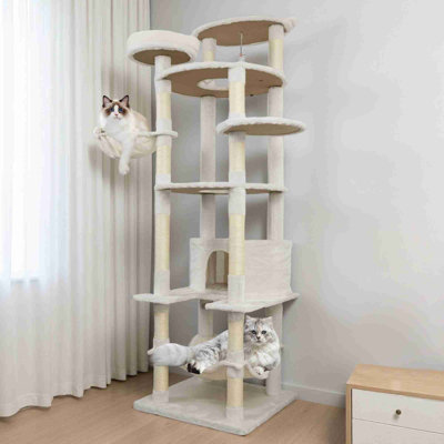 Tour pour arbre à chat à plusieurs niveaux