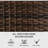 Outsunny Outdoor Deck Box & Shoe Storage, PE Rattan Wicker Towel Rack with Liner for Indoor, Outdoor, Patio Furniture Cushions, Pool, Toys, Garden Tools, Brown