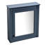 Armoire murale moderne avec miroir 24 po x 27 po, tablettes réglables, économiseur d'espace, tablette de rangement pour salle de bain, rangement-1640461967