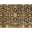 Tapis noir noué à la main de haute qualité