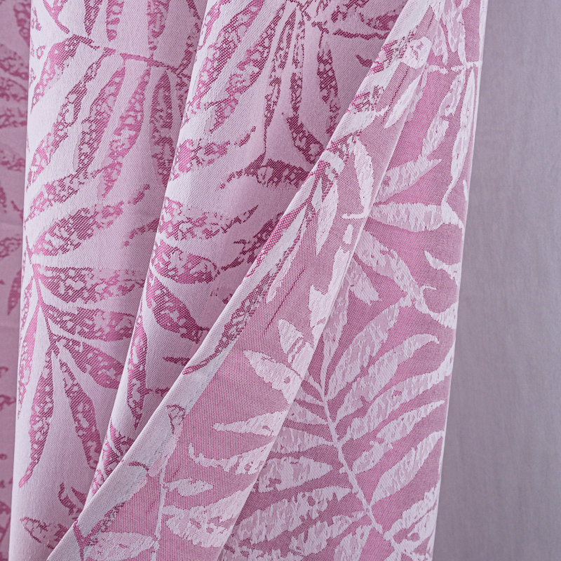 Crysania Room Darkening Single Curtain Panel, Lilac