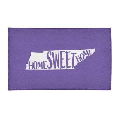 Tapis en poly-chenille tennessee à la maison