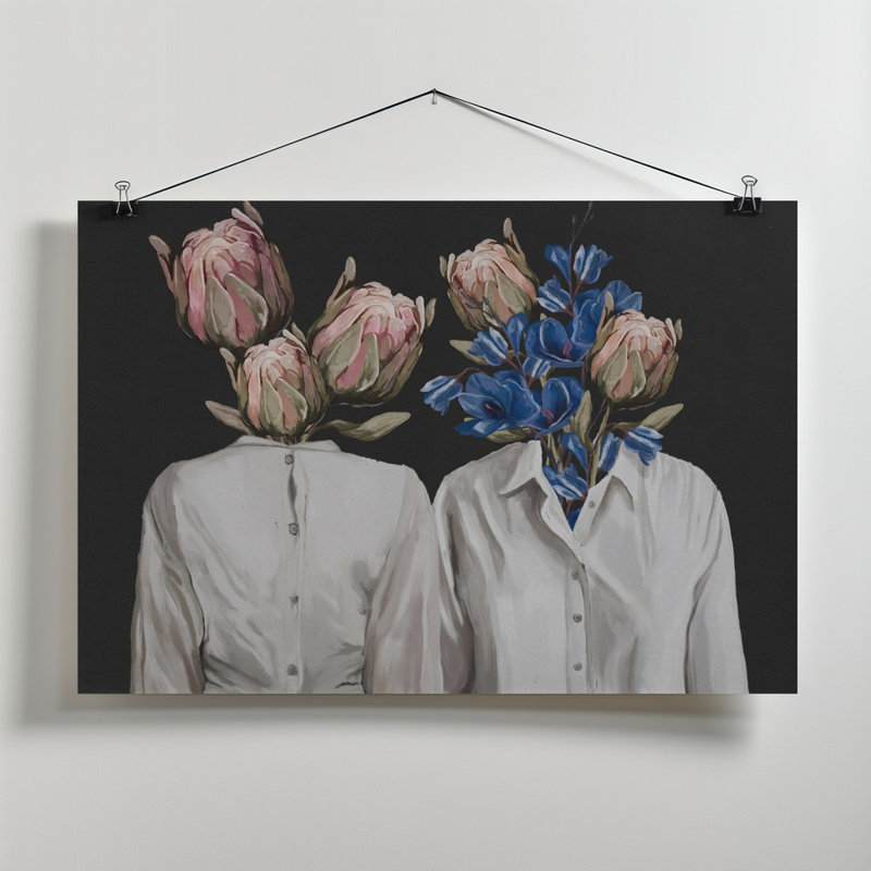Wrapped Canvas Print, 50.8 cm H x 76.2 cm W, Dark Gray
