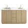 Amella 60'' Free Standing Double Bathroom Vanity with Quartz Top