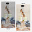 3 - Light Rattan Cluster Cylinder Pendant