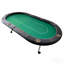 Table de poker pliable 94 po pour 10 joueurs Design, vert-132433188