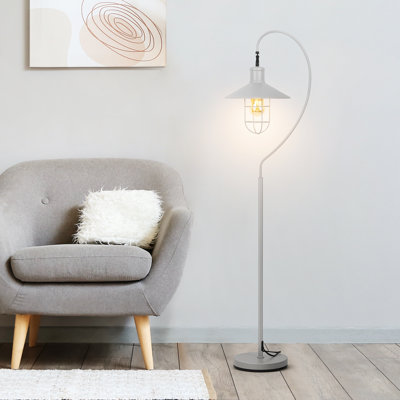 Lampe sur pied arquée 53 po