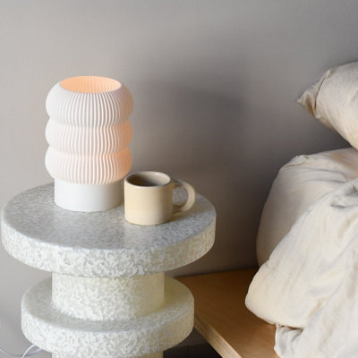Lola White Novelty Lamp