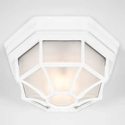 Natividad Glass Flush Mount