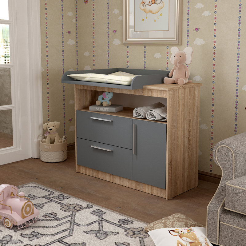 Changing Unit Classic Line 1150, Brown/Grey
