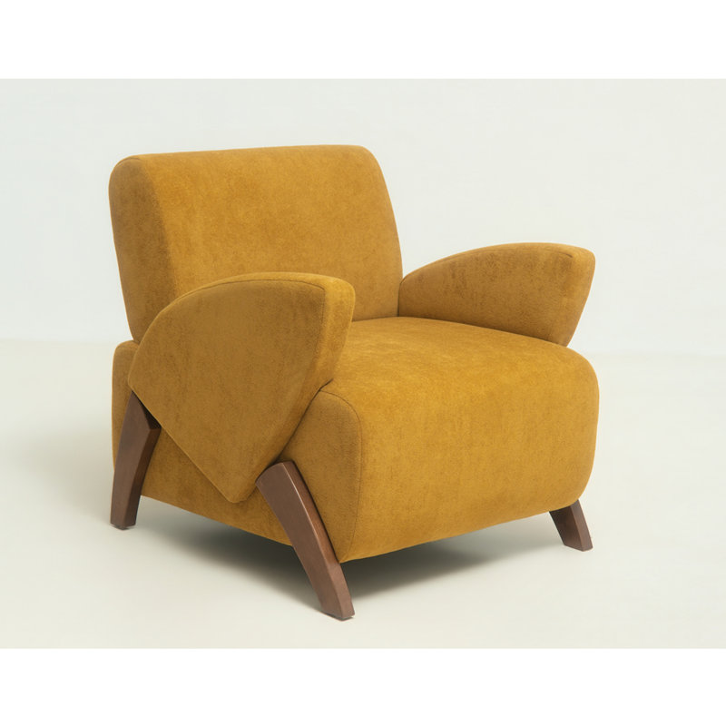 Fauteuil d'appoint en velours, Vert foncé