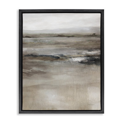 "Brown Desert Abstraction Floater", art mural par Carol Robinson