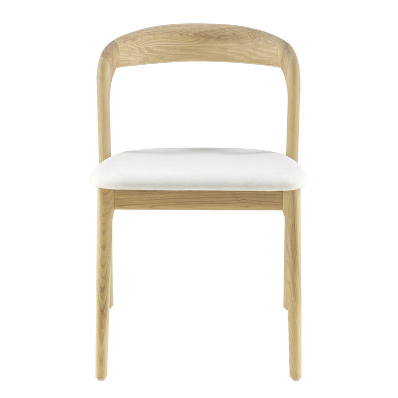 Chaise rembourrée Celestia, Naturel