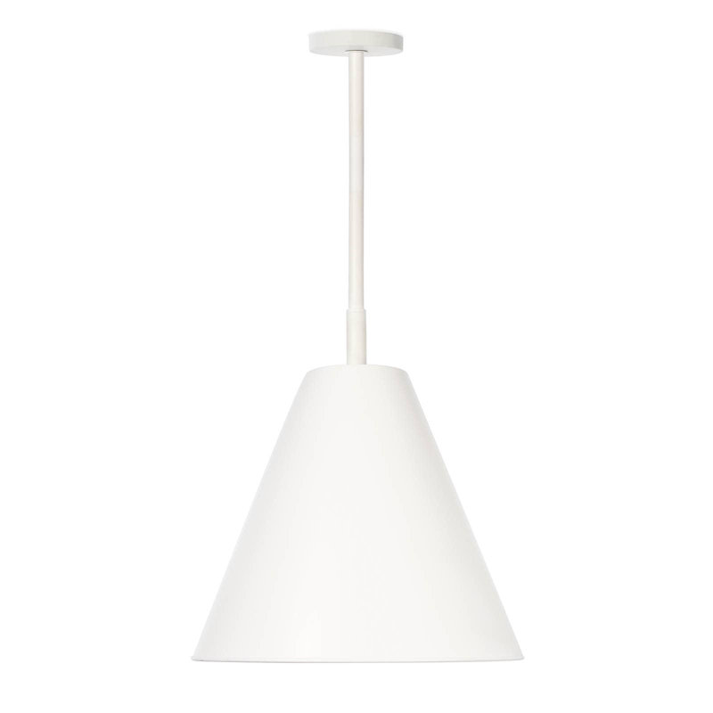 Peridot 1 - Light LED Outdoor Pendant, White