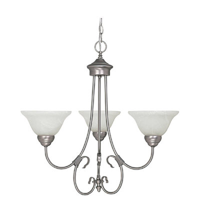 Lustre classique / traditionnel à 3 lumières Selby