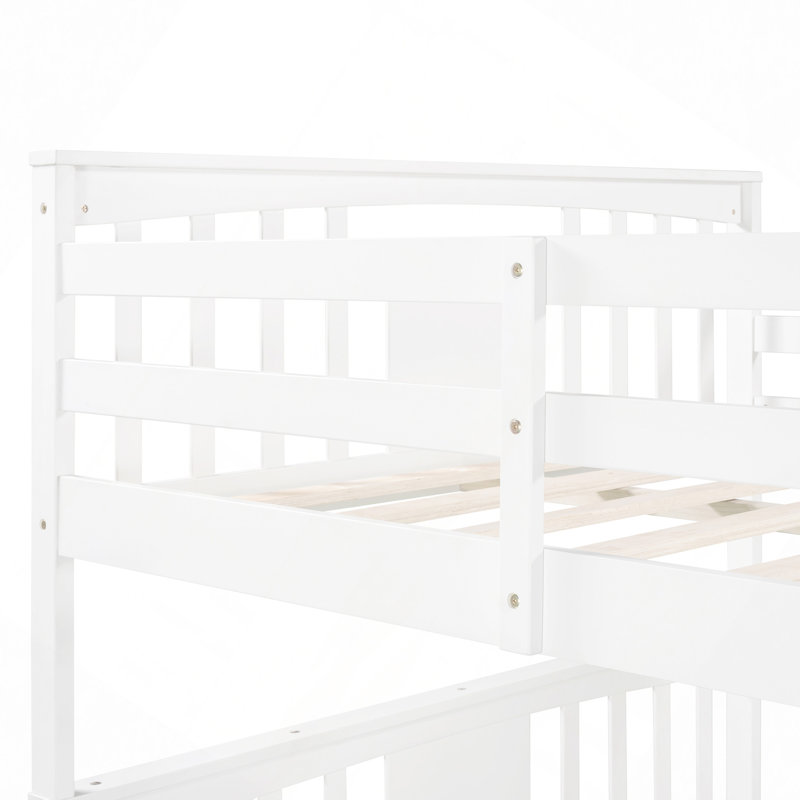 Lit superposé avec tiroirs et échelle pour les meubles de chambre à coucher et d'amis