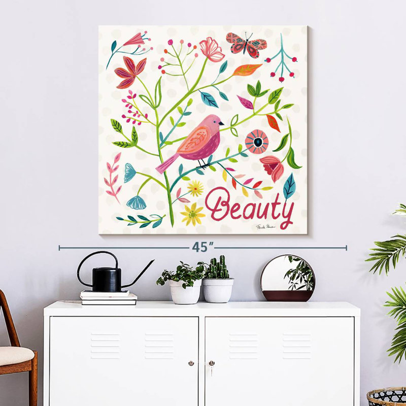 Budding Beauty II, 33" H x 33" W