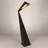 Bat 68'' Matte Black Novelty Floor Lamp