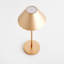 Abat-jour en métal sans fil Crisp Champagne Alluna 14 po-1954259904-1954259935