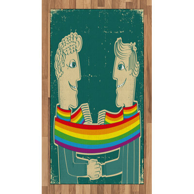 Tapis décoratif Pride