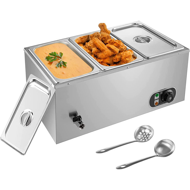  Food Warmers for Parties Buffets Electric,Stainless