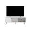 Meuble télé, 1 porte, 3 tablettes-458901035