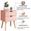 Lalani 40cm W Bedside Table-60432070