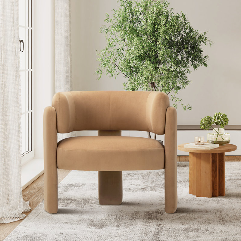Fauteuil d'appoint demi-tonneau 33 po, null