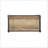 Itzel Antique Oak Bookshelf With 4 Tiers, Open Storage, And Durable Metal Frame For Modern And Classic Interiors