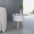 Nayeli Glass End Table with Storage-1134748563