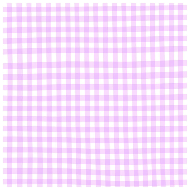 Rideaux de douche mauve et blanc Vichy, 70in W x 84in H