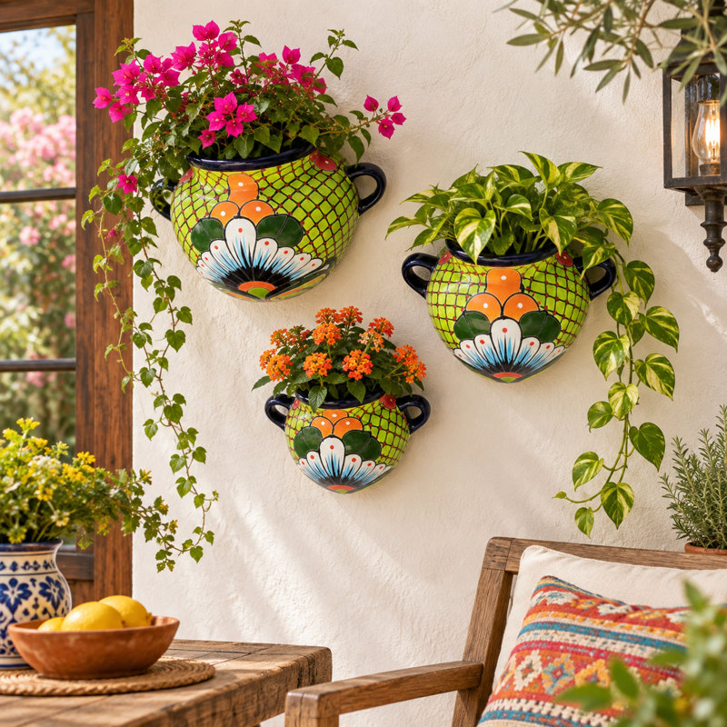 Cubana Wall Planter Set