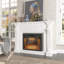 Mateas Electric Wall Mounted Fireplace Insert-494793798