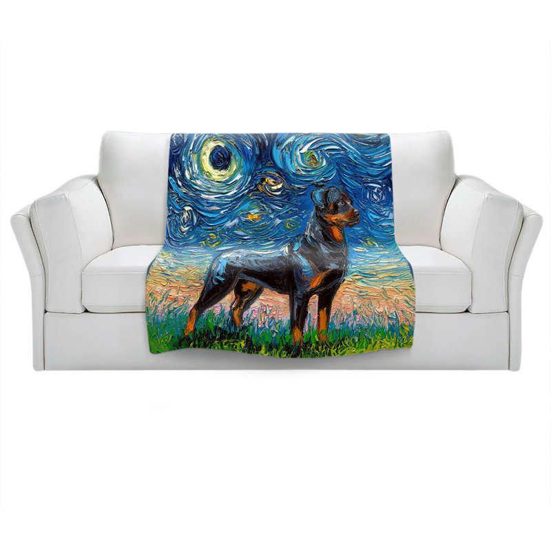 Hand Woven Throw Blanket, 51" x 60"