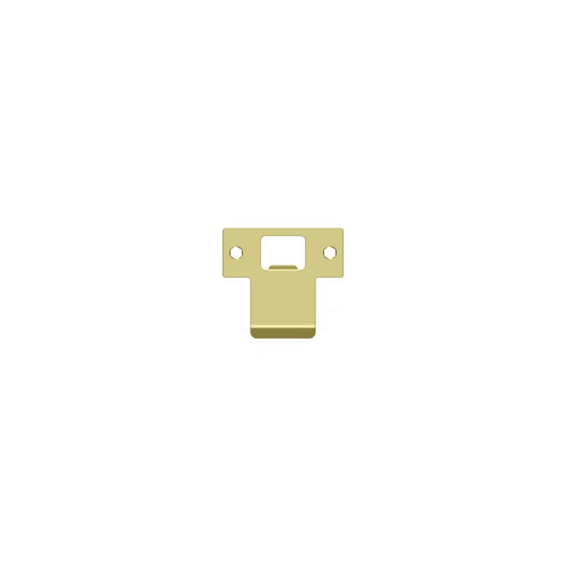 Deltana TSPE250U15 Extended T-Strike 2-3/4" x 2-1/2" in Brushed Nickel, Polished Brass
