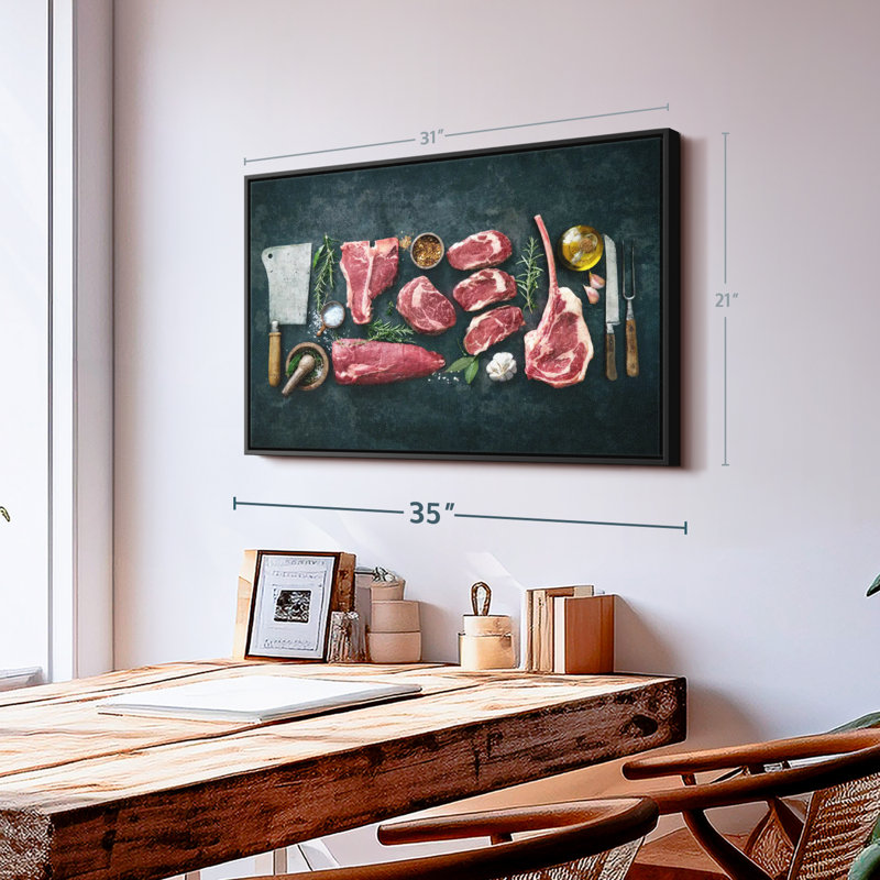"Impression sur toile", H 21 po x l 31 po