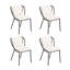 Malti Patio Dining Side Chair with Cushion