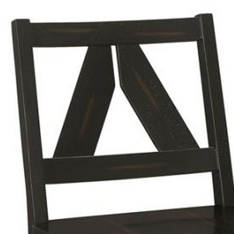Harkrishan Solid Wood Counter Stool