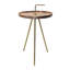 Table d'appoint en acier