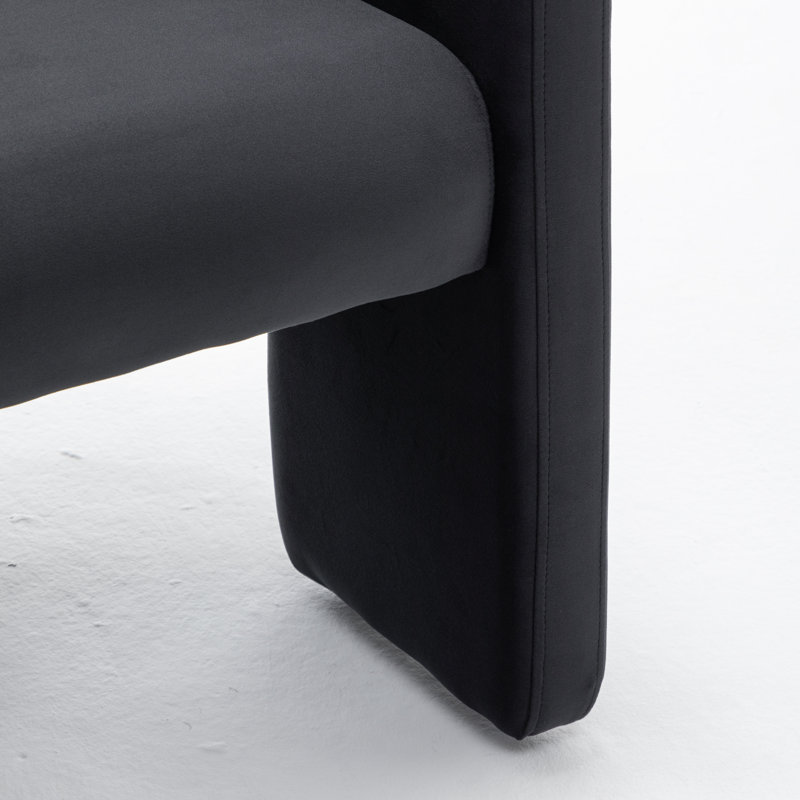 Chaises de salle à manger Modern, 4, Noir