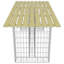 Rectangular Outdoor Dining Table - 180 cm W 90 cm D