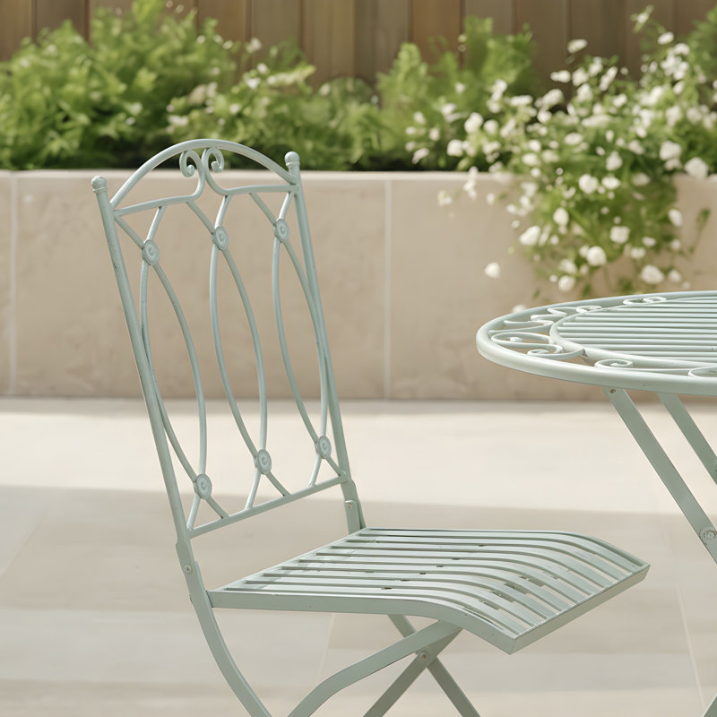 Emery 2 - Person Patio Dining Set with Round Table