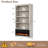 Luper 71inch Standard Bookcase,4-Shelf Bookcases Cabinet with Electric Firplace and Flip-shelf-277416123