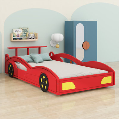 Wooden Race Car Bed